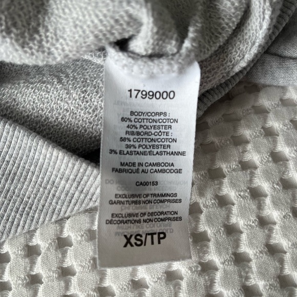 CHAMPION | 1/4 ZIP PULLOVER | LIGHT GREY | XS - Picture 8 of 8